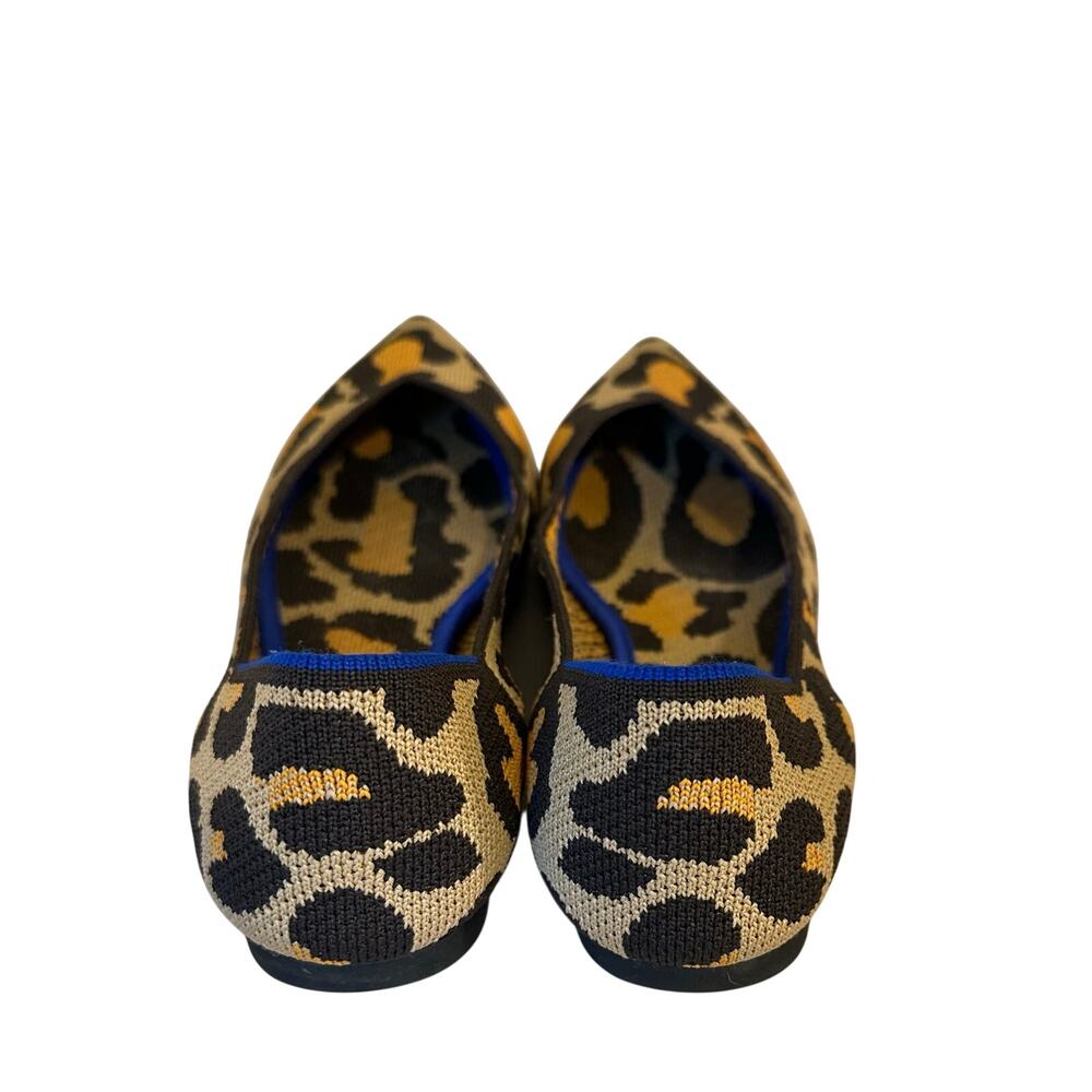 Rothy's Womens The Point Big Cat Knit Fabric Slip On Ballet Flats Shoes Sz 7.5 - Picture 3 of 11